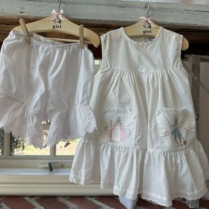 Beatrix Potter Little Girls Dress Set